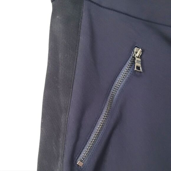 Rebecca Taylor Navy Blue Racer Stripe Trousers - Picture 4 of 6